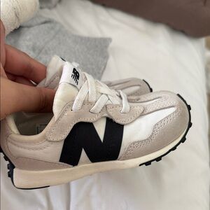 New Balance Kids Shoes - Black and Cream